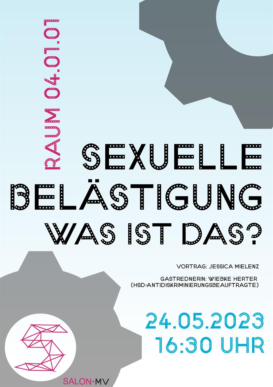 information about an event regarding the topic sexual harassment